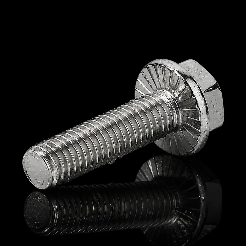 INOX Altıköşe Başlı Flanşlı Cıvata