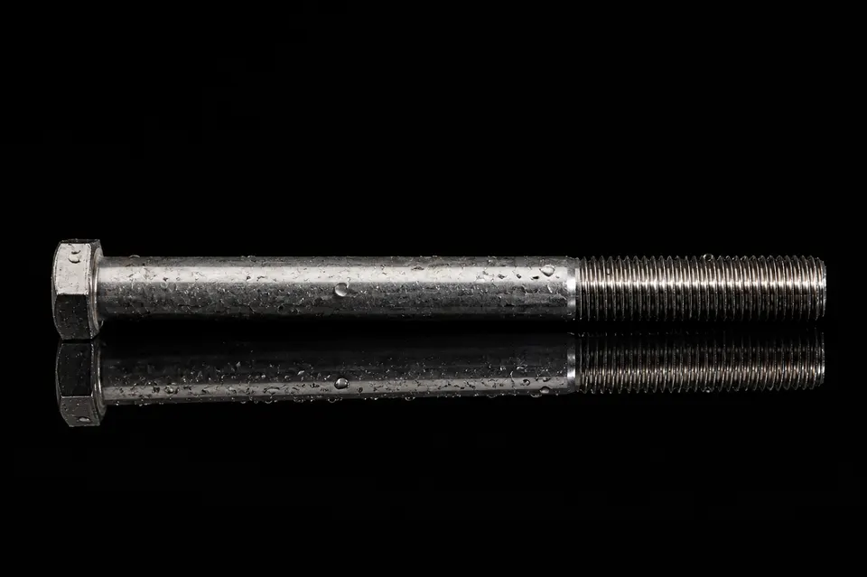 INOX Altıköşe Başlı Metrik Diş Yarım Paso Cıvata